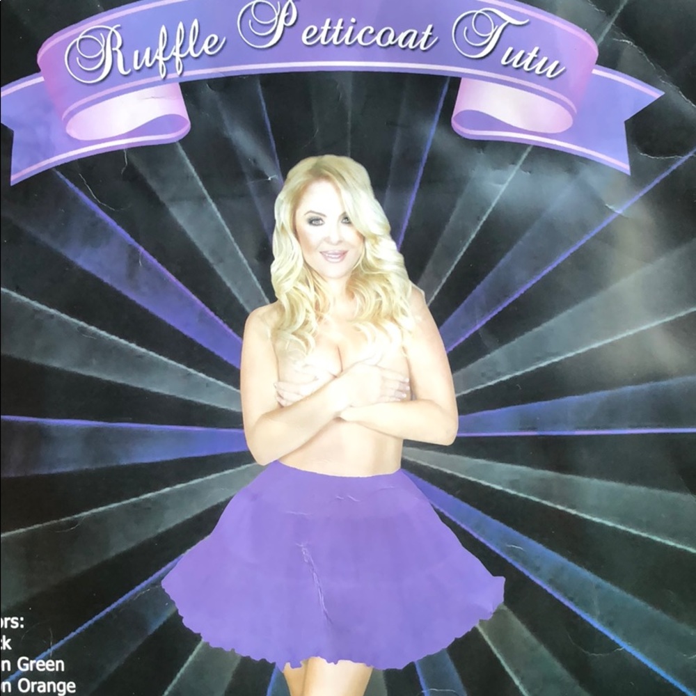 Purple Tutu Petticoat. New. Costune
